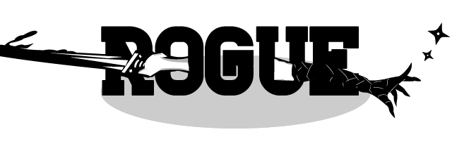 Rogue sword wordmark
